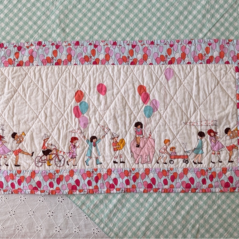 Children's Parade Michael Miller Table runner